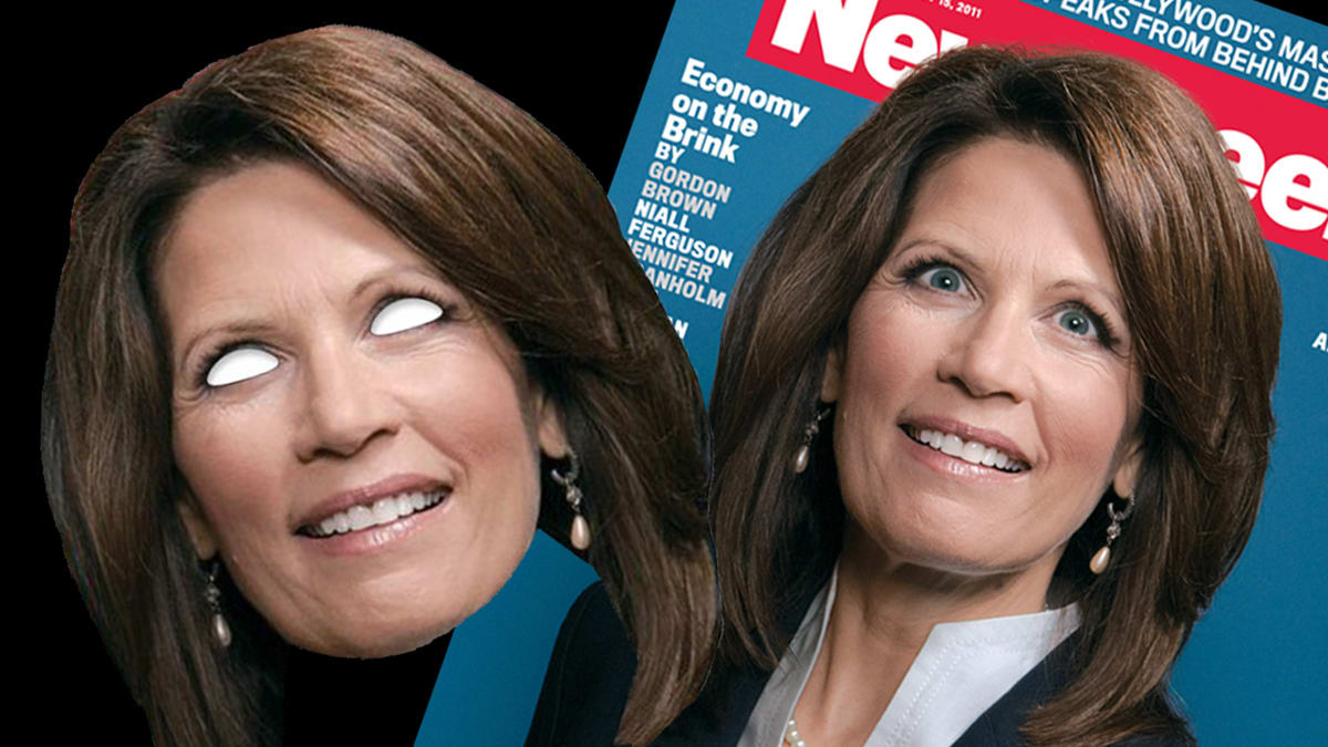 Michele Bachmann Newsweek Cover Becomes Halloween Costume