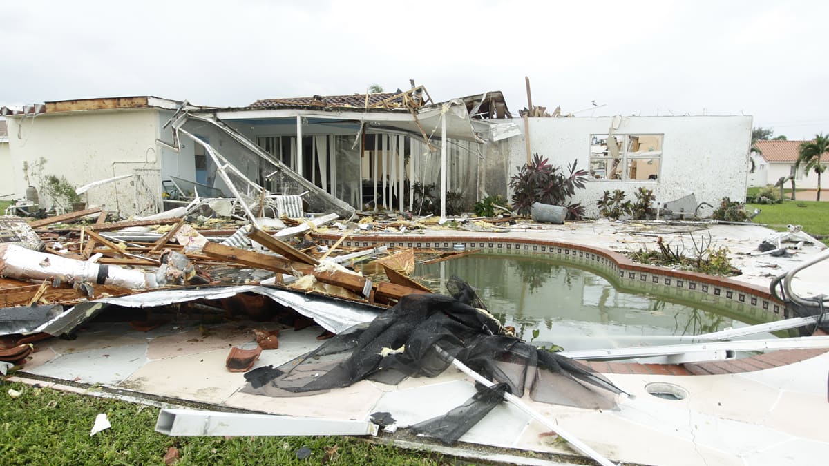 Suspected Tornado Tears Through Florida