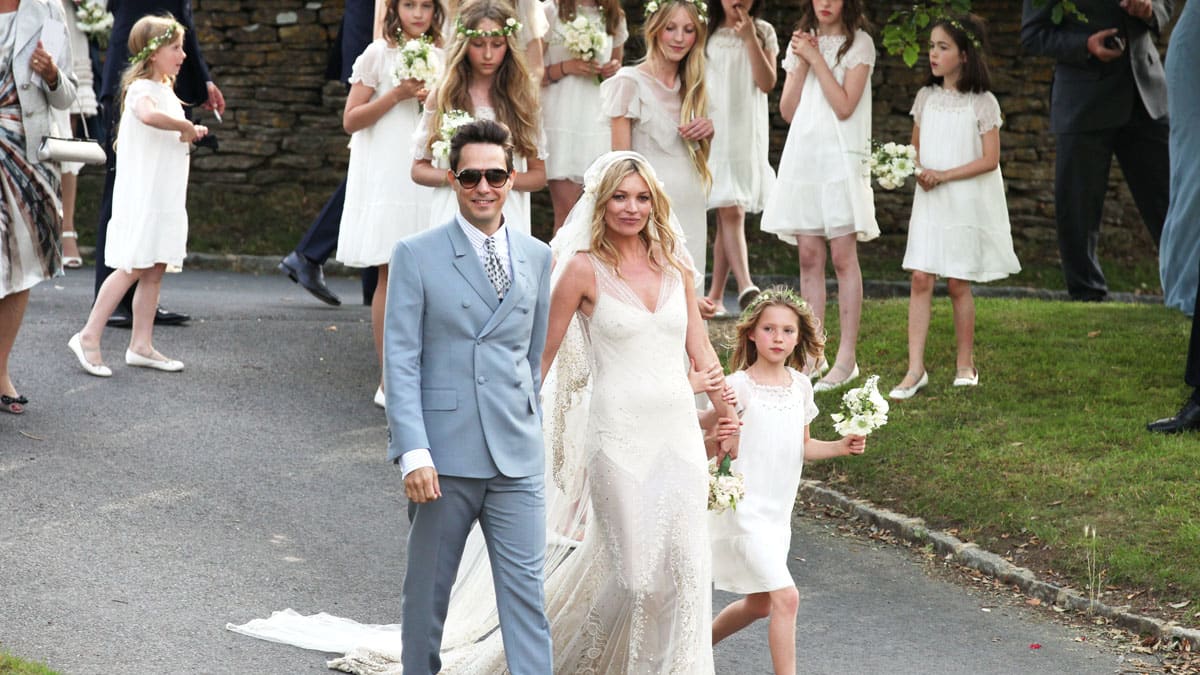 Kate Moss's Wedding Gown Designed John Galliano