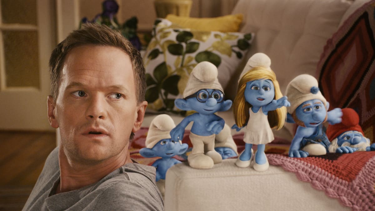 Photos from Smurfs: The Lost Village Stars Hanging With Their Smurf  Characters