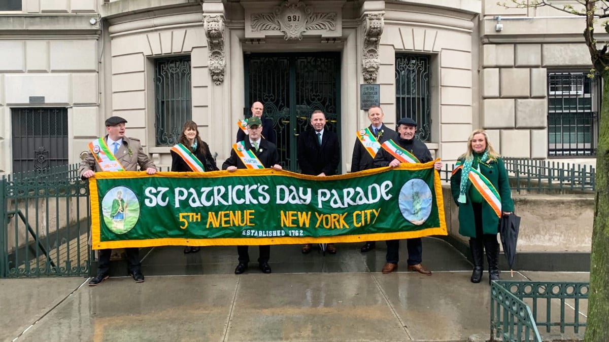 Coronavirus Update: New York City St. Patrick's Day Parade still