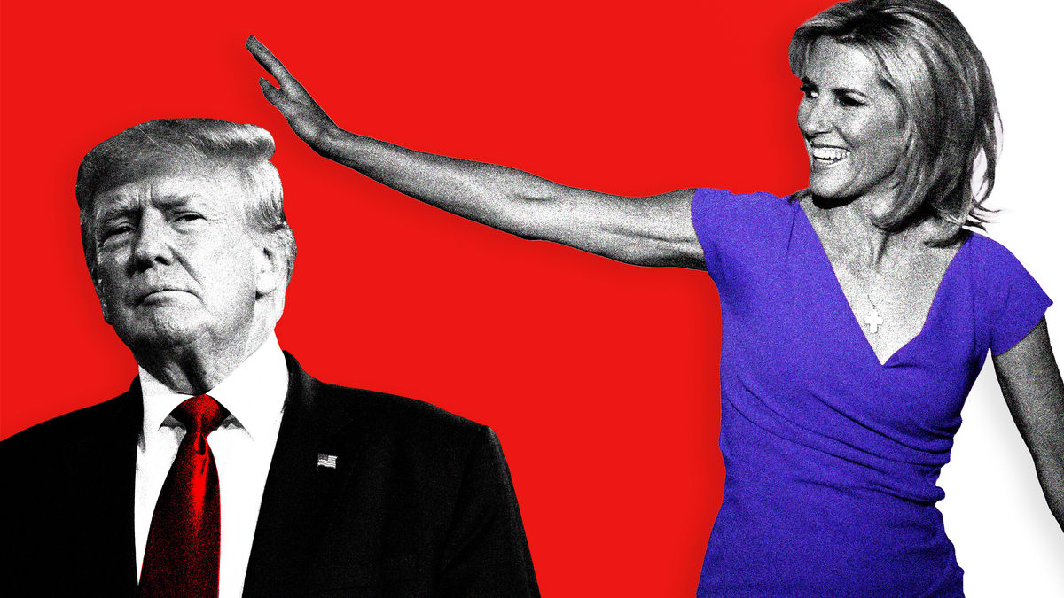 Is Laura Ingraham Slowly Backing Away From Trump?