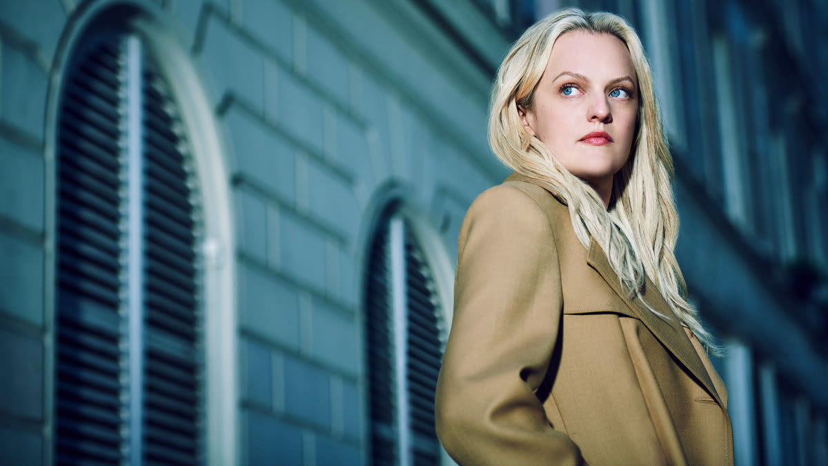 Elisabeth Moss survived an earthquake to present her new show