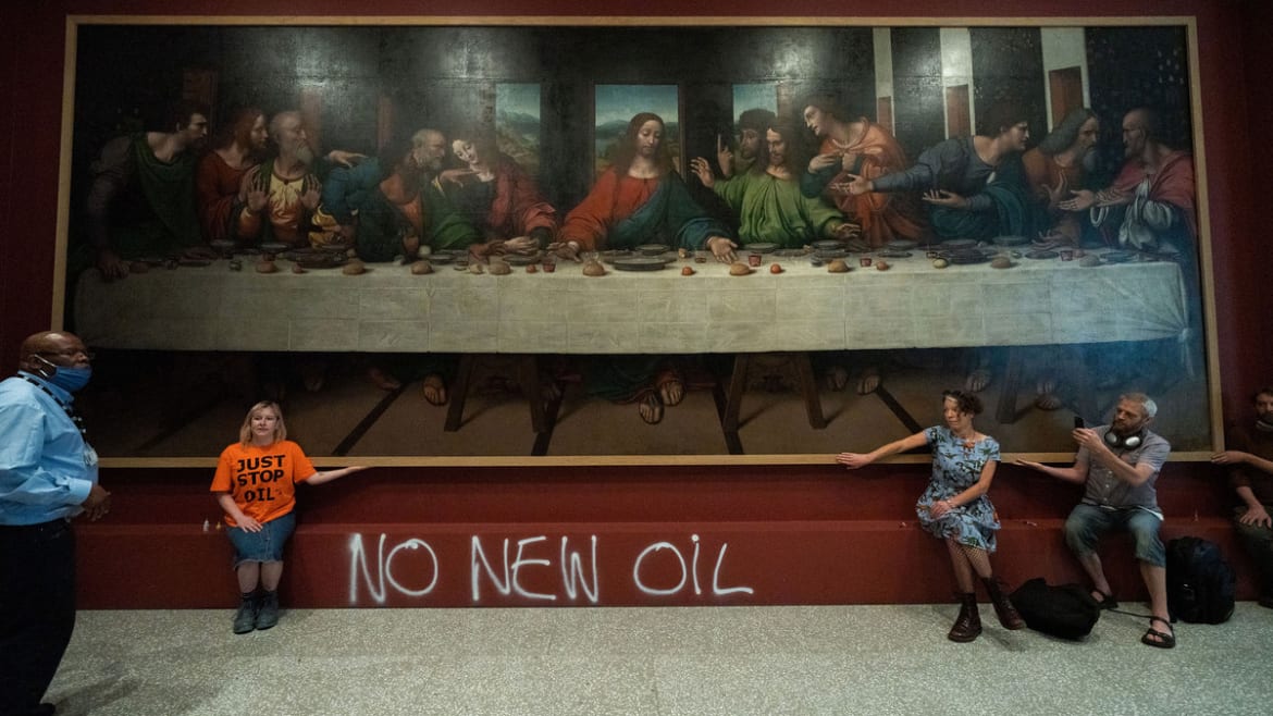 These Eco-Activists Are Glued to Masterpieces. Can It Help Save the World?