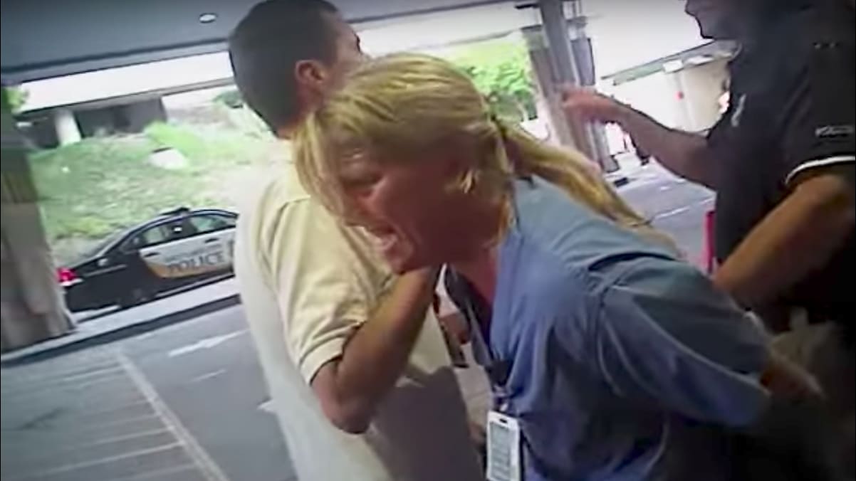 Shocking Video Shows Nurse Arrested For Refusing to Give Police Patients Blood