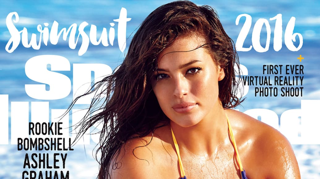 trække sig tilbage Datum fast Meet Ashley Graham, the Sports Illustrated Swimsuit Issue's First 'Plus-Size'  Cover Girl