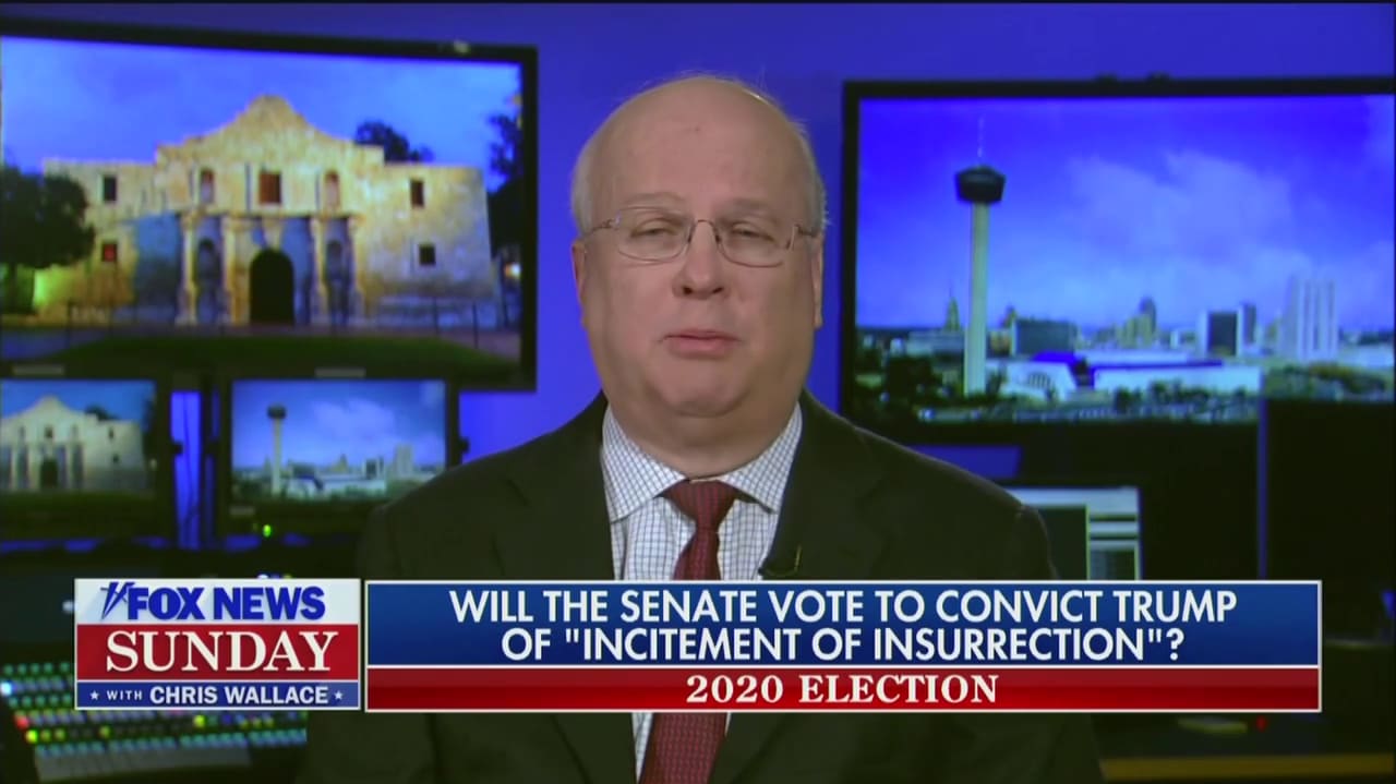 Karl Rove says Trump will be found ‘strongly likely’ guilty if Giuliani leads accusation