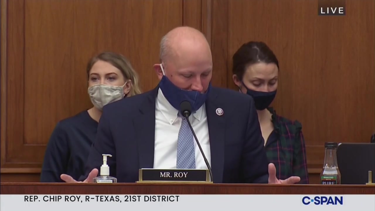 Republican Party representative Chip Roy praises lynchings during Asian-American violence hearing