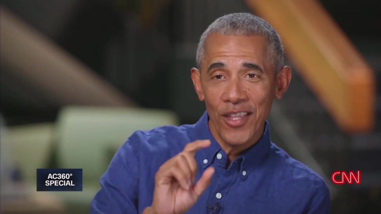 Barack Obama Says Right-Wing Media Is 'Stoking the Fear and Resentment' of  White Americans