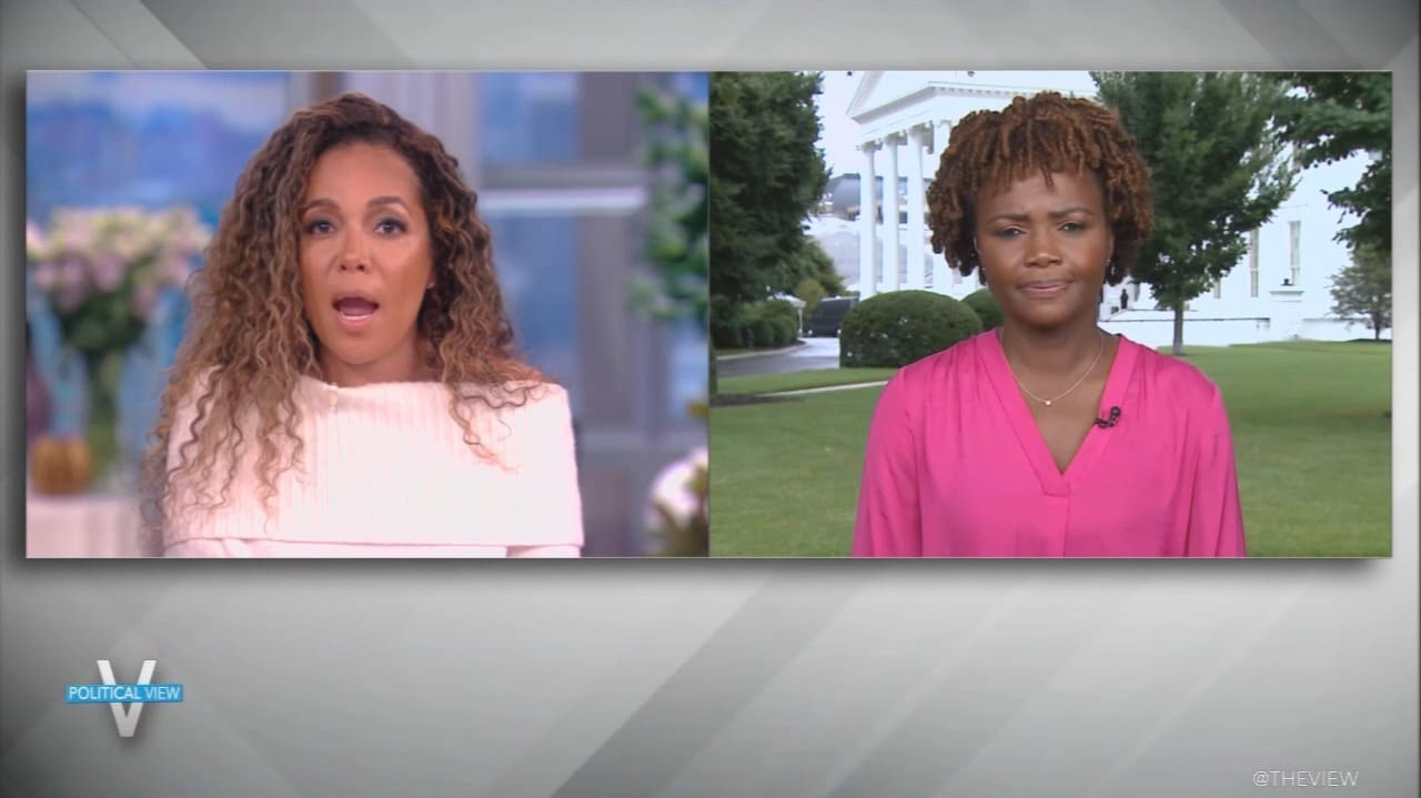 The View Grills Karine Jean Pierre On Biden Administration S Botched Brittney Griner Phone Call To Wife