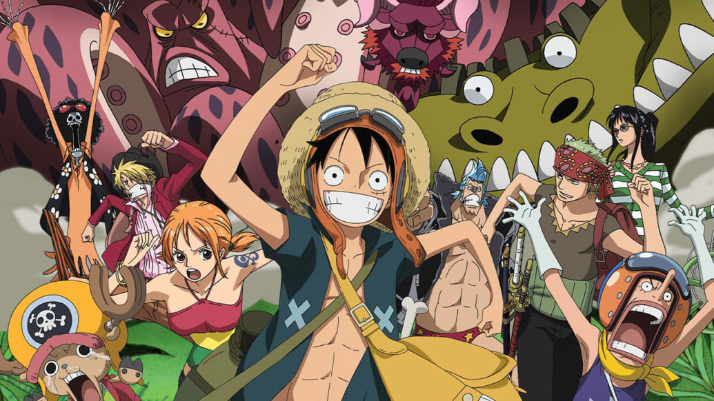 A still from One Piece Film: Strong World.