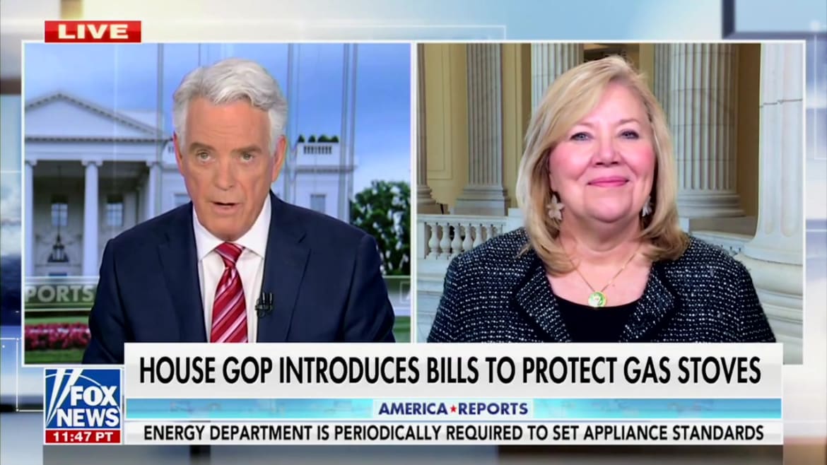 GOP Congresswoman Thanks Fox Anchor for ‘Talking Points’ on Gas Stoves
