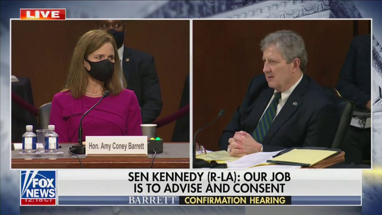 'IT WAS A FREAK SHOW!': Sen. Kennedy Blasts Dems Over Kavanaugh During ACB Hearing