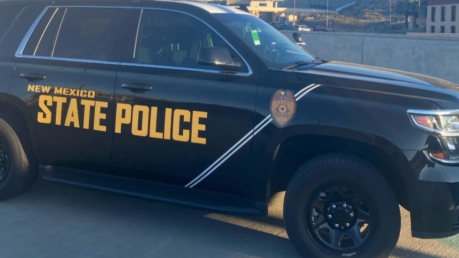 New Mexico State Police vehicle