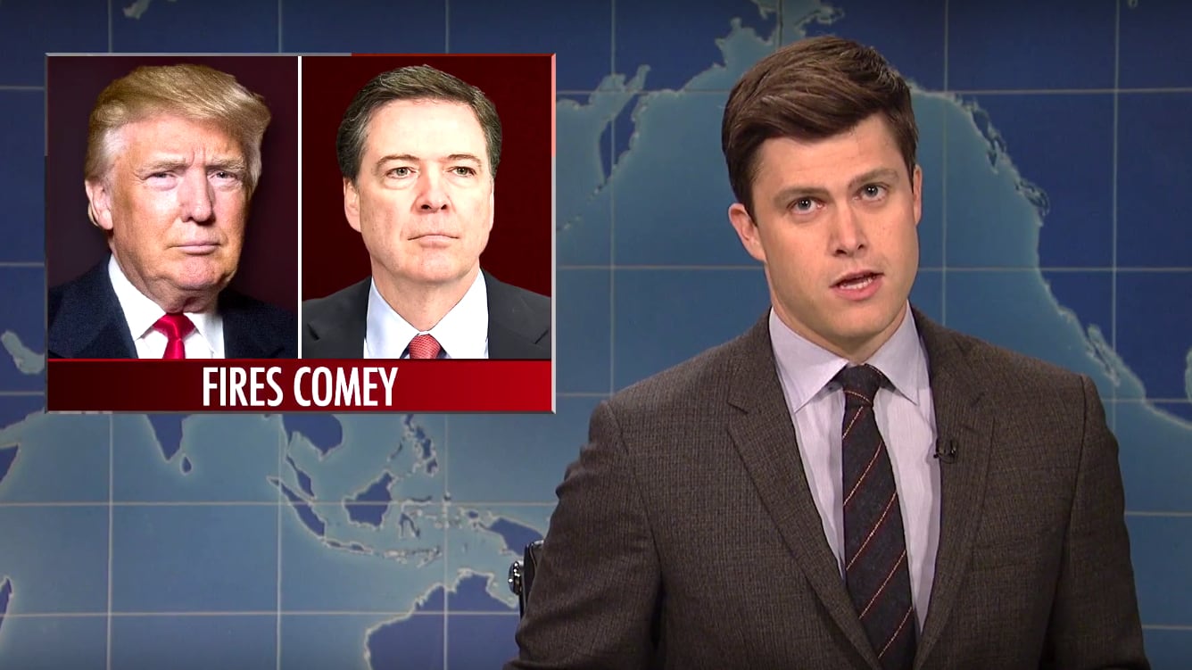 SNL’s Weekend Update Torches Trump Over Comey Firing