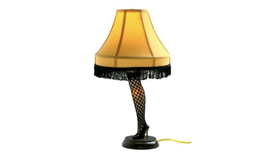 Clapper A Christmas Story Nightlight Leg Lamp, Says Movie Quotes