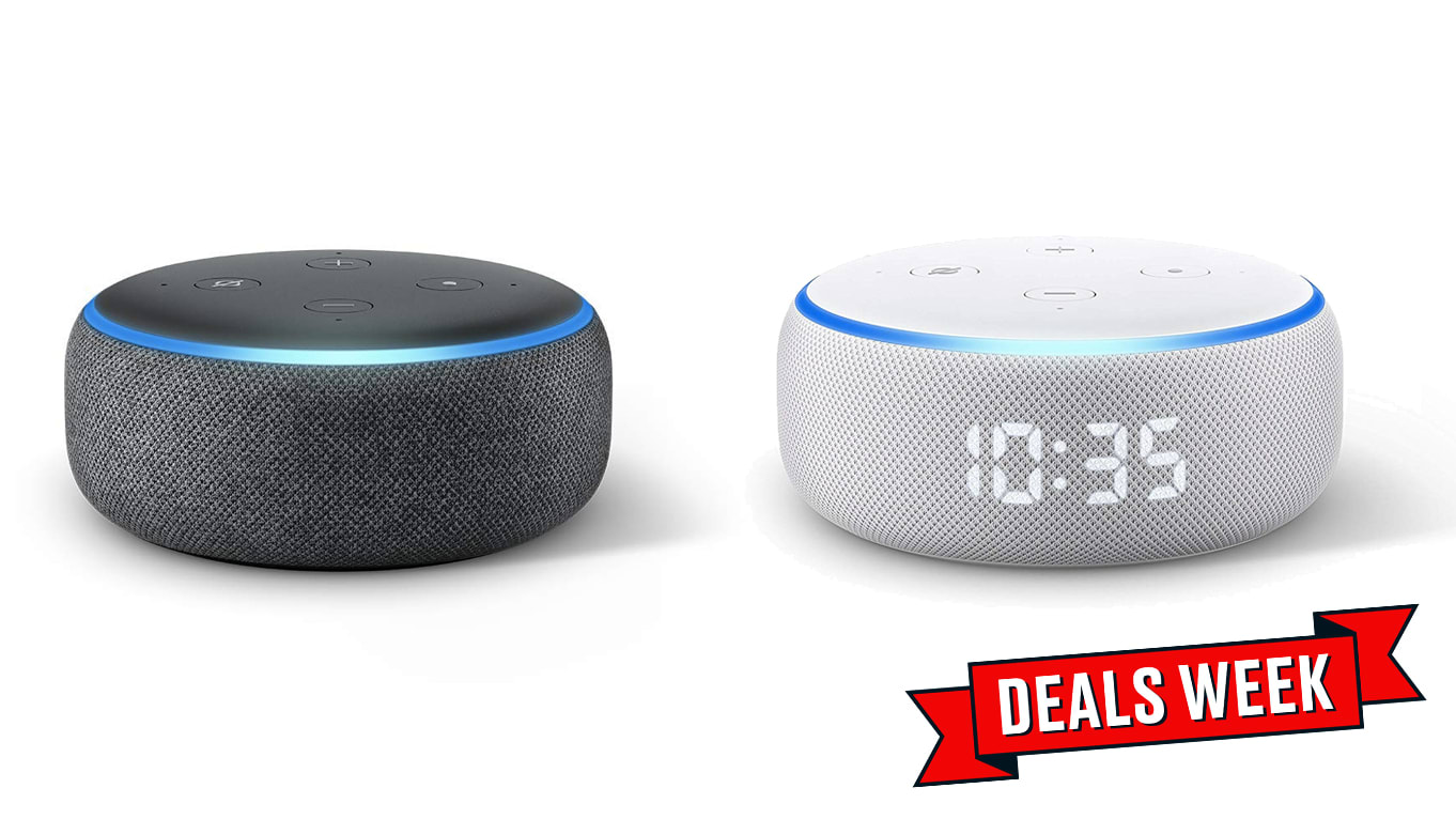 Asien strømper dybtgående The Brand New Echo Dot (With an LED Clock) Has Never Been Cheaper