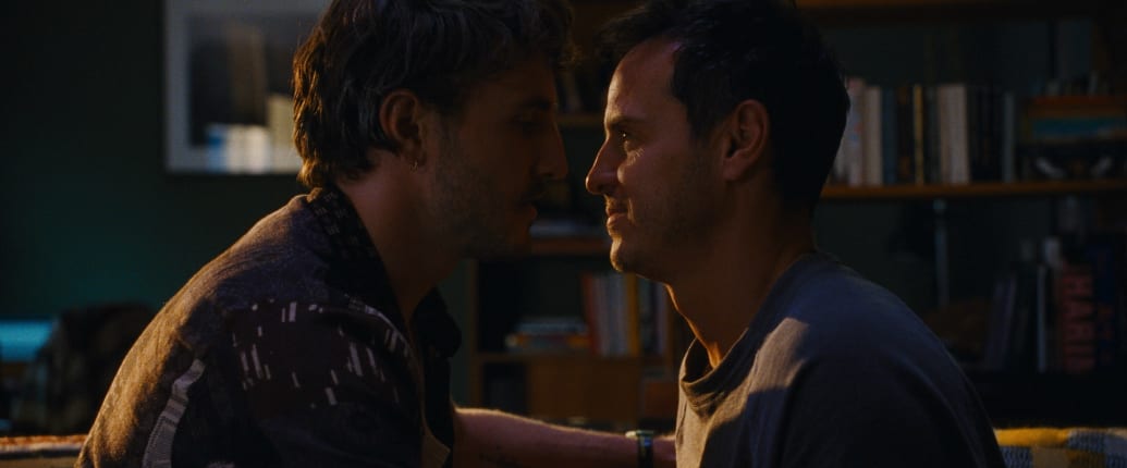 Photo still of Paul Mescal and Andrew Scott in 'All of Us Strangers'