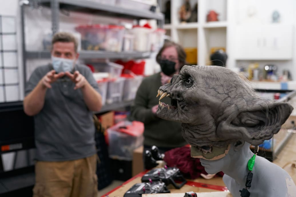 Paul Jones and his creation of a demon on the set of 'What We Do in the Shadows'