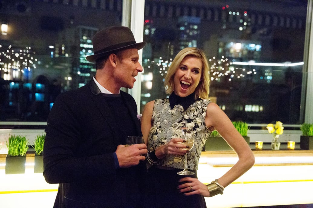 A picture of Josh and Kristen Taekman in The Real Housewives of New York City