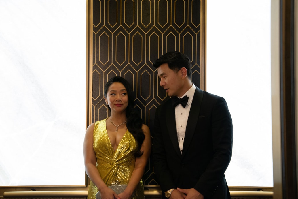 Stephanie Hsu and Ronny Chieng