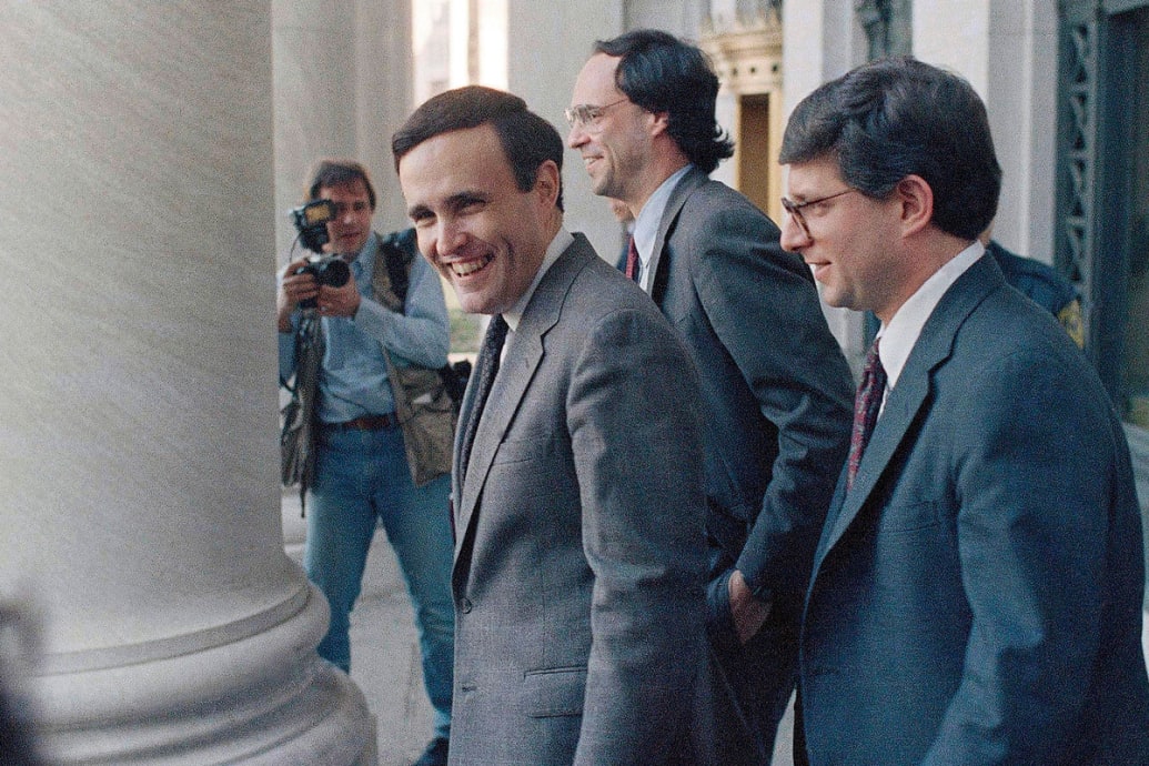 Rudy Giuliani in 1986. 