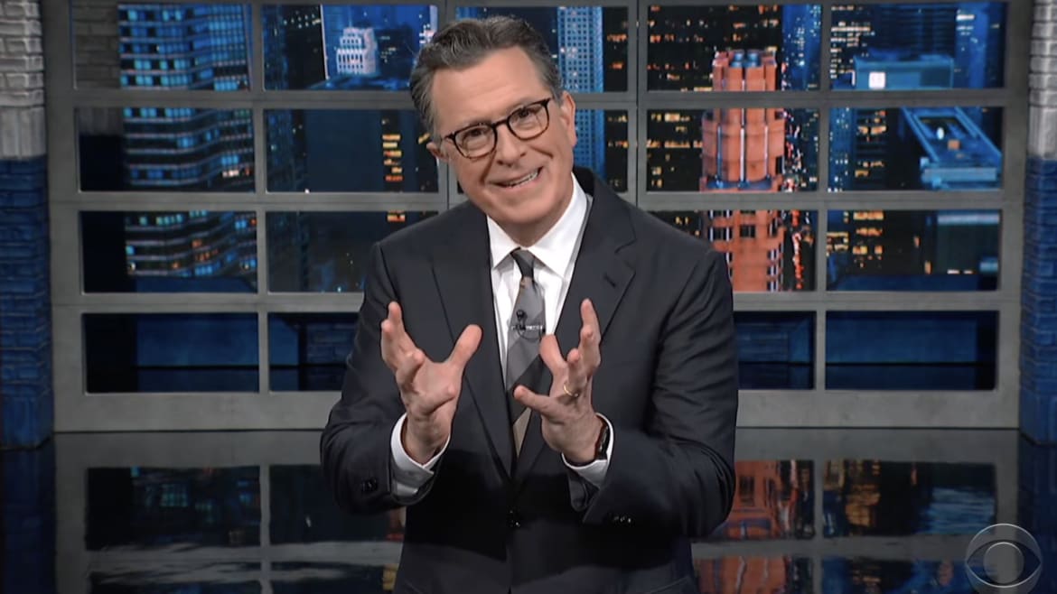 Stephen Colbert Is Terrified of Aussie Trump Doppelgänger Anthony Pratt