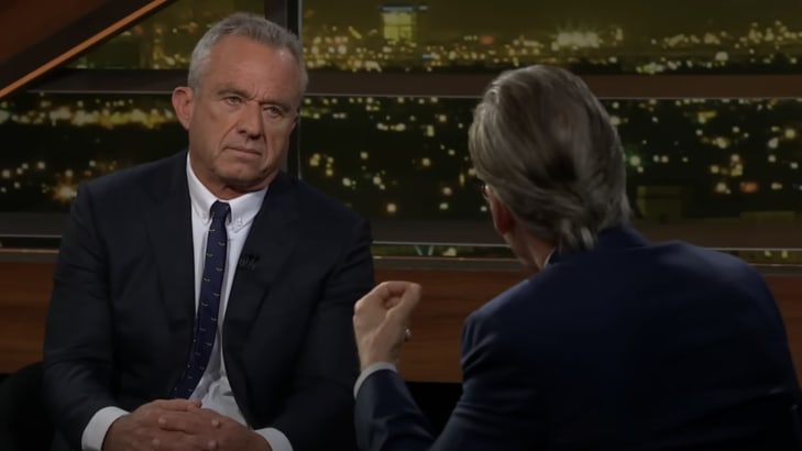 Bill Maher took presidential candidate Robert F. Kennedy Jr. to task on Friday, over his and his running mate’s continued spread of anti-vaccine conspiracy theories.