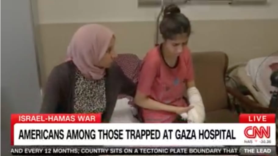 American teen Farah Abuolba says an Israeli strike in Gaza destroyed her hand.