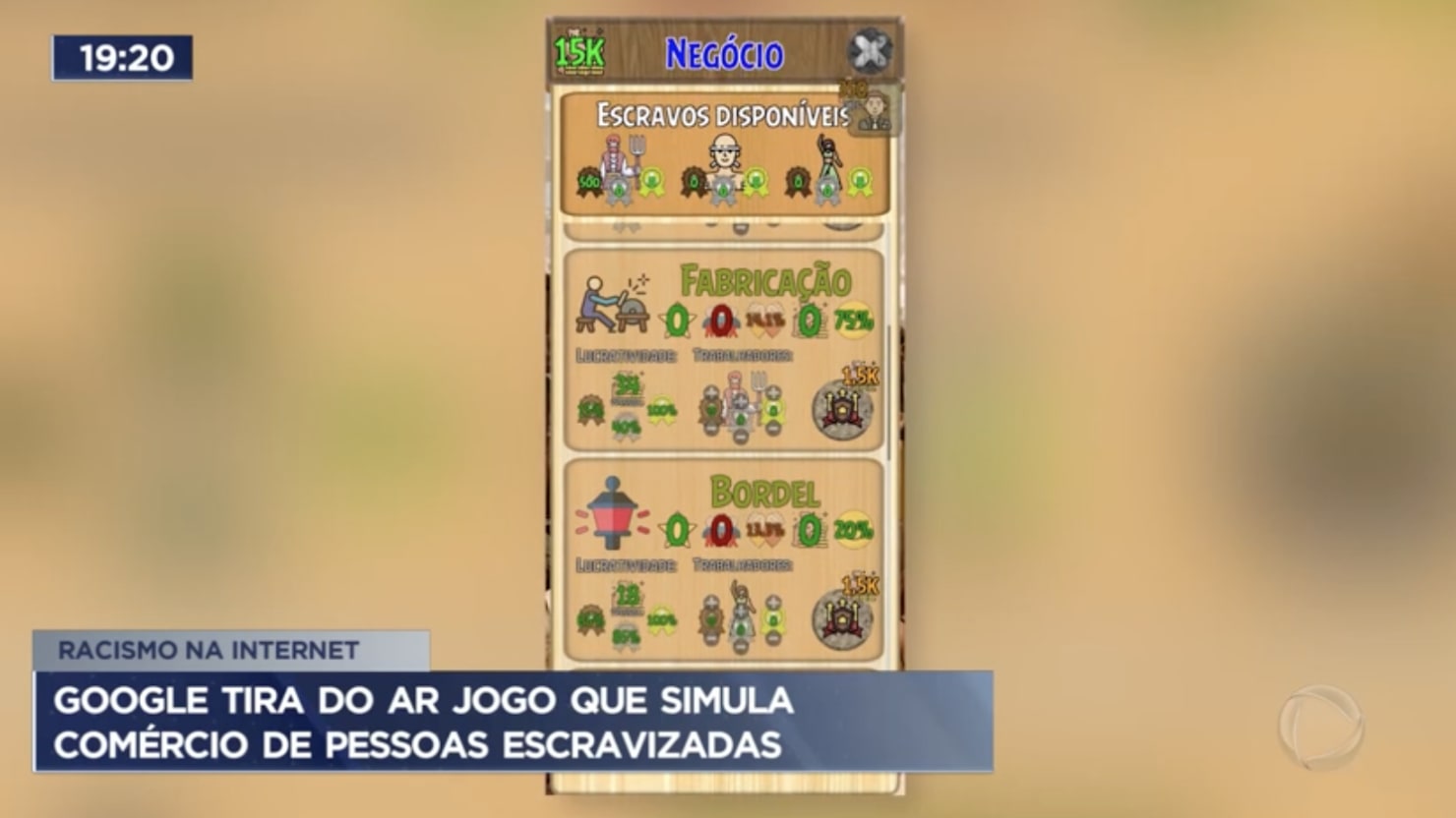 After Brazil Outcry, Google Pulls 'Slavery Simulator' Game From