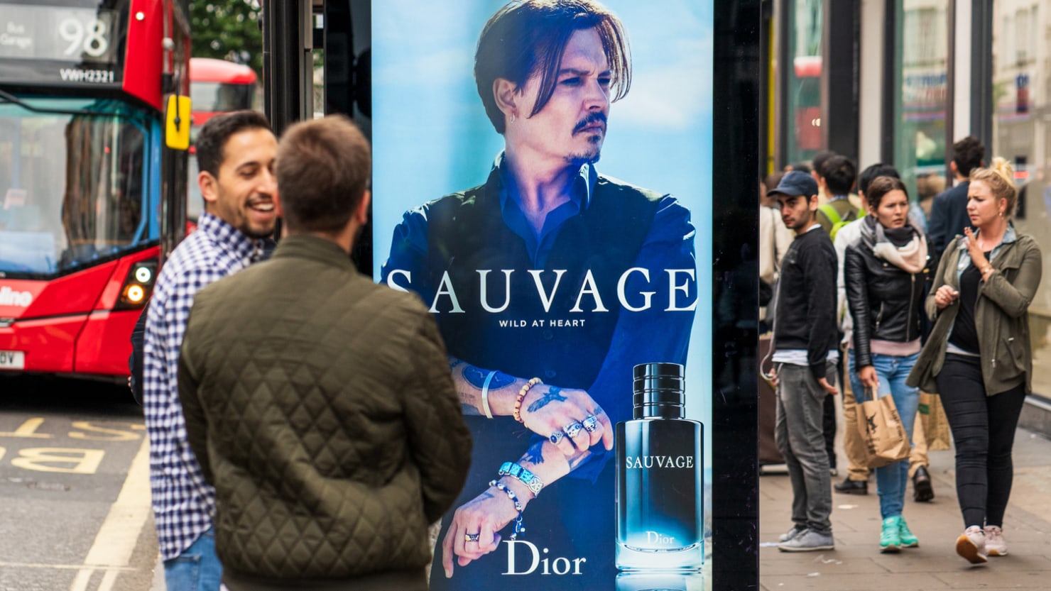 Johnny Depp Signs New Seven-Figure Deal With Dior to Front