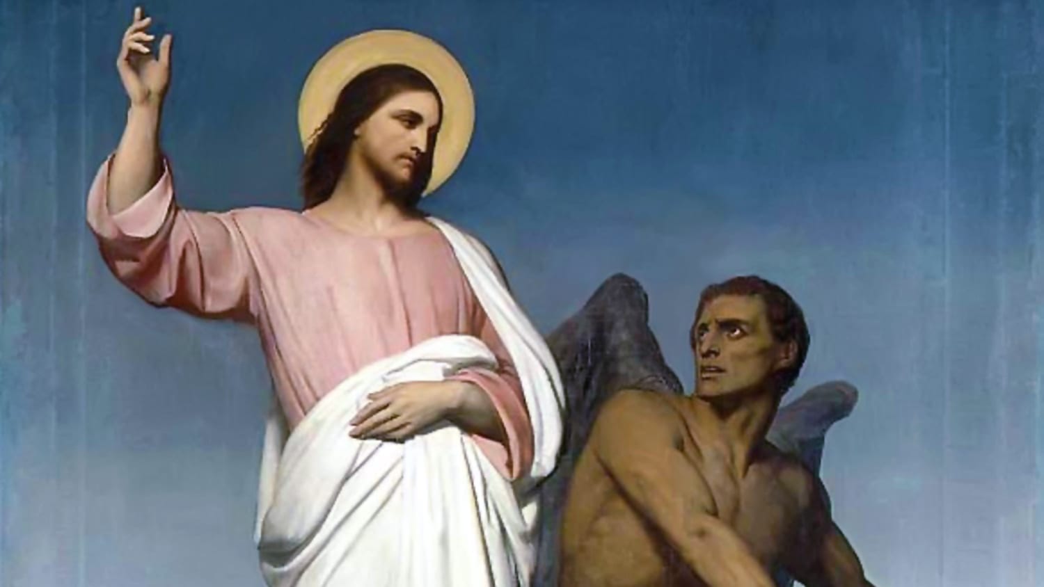 The Temptation of Christ (1854) by Ary Scheffer.