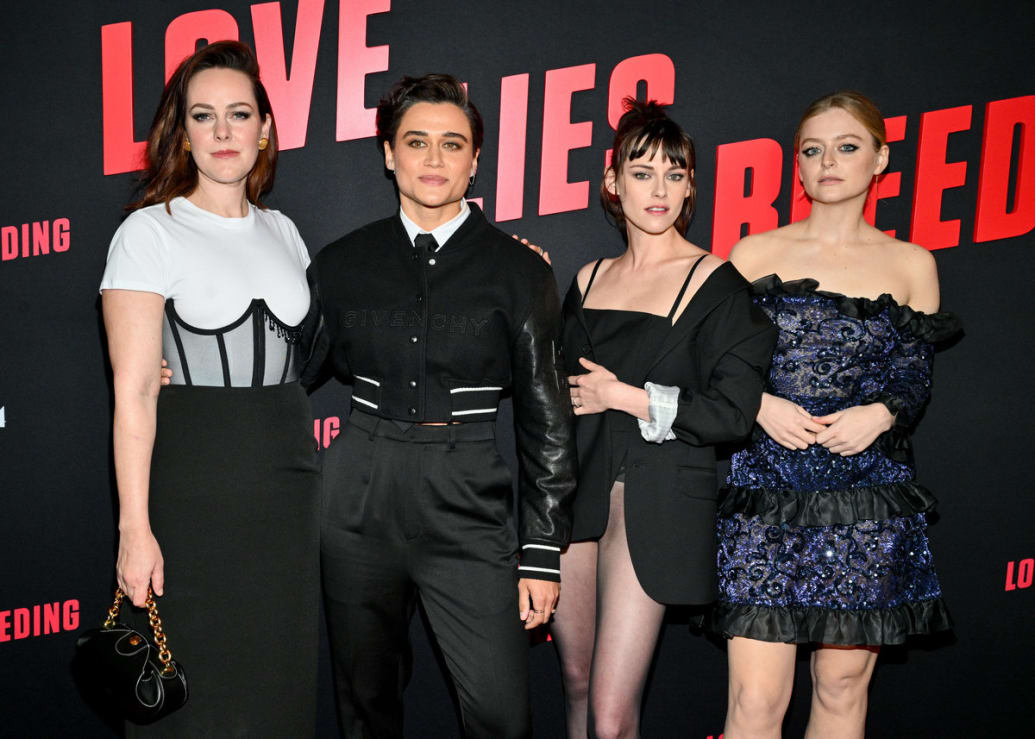 Jena Malone, Katy O'Brian, Kristen Stewart and Anna Baryshnikov on the red carpet
