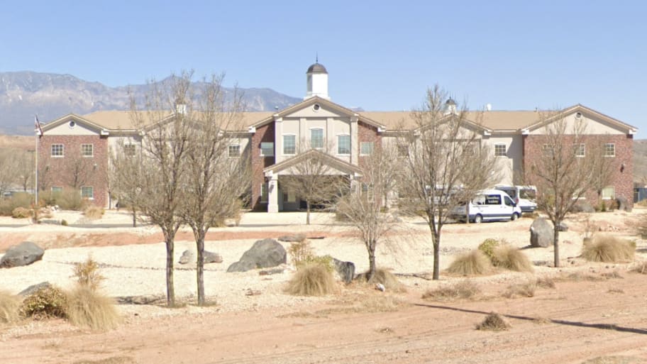 A building on the Diamond Ranch Academy campus.