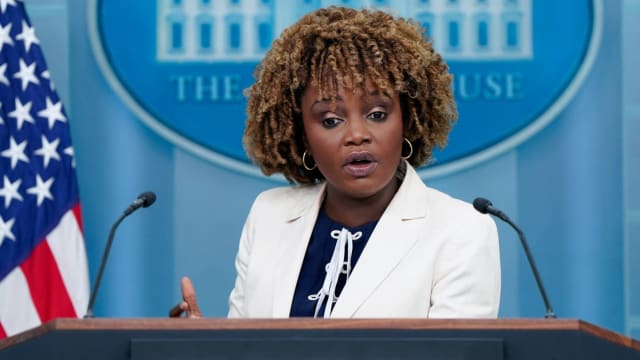 White House Press Secretary Karine Jean-Pierre