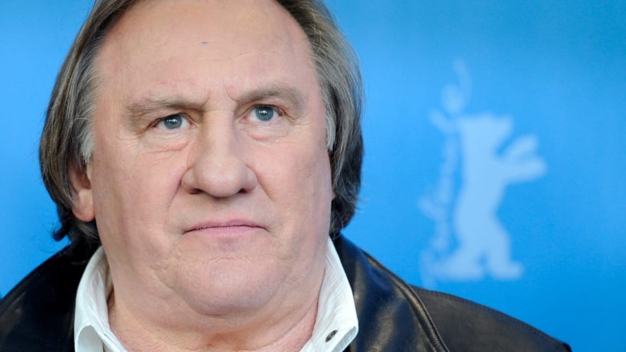 Actor Gerard Depardieu. 