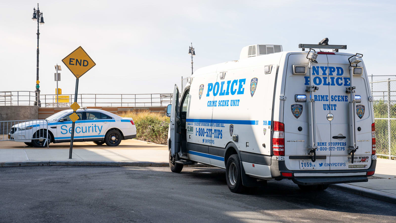Erin Merdy, 30, was taken into custody after she reportedly drowned and killed her three children in the waters off Coney Island Beach in Brooklyn, New York.