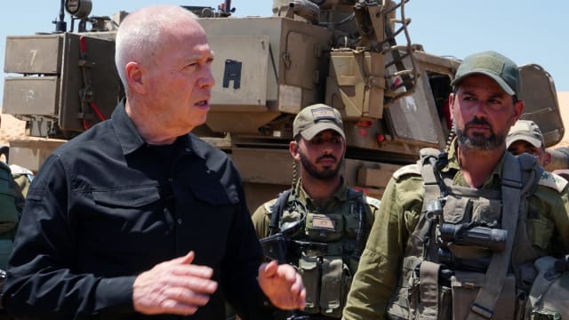 Israeli Defense Minister Yoav Gallant