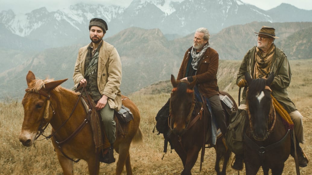 Artur Zai Barrera, Jeff Bridges, and John Lithgow 