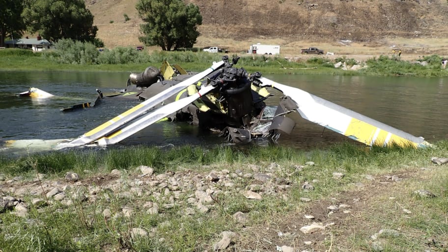 A Chinook helicopter crash in Idaho may have been caused by a dropped iPad