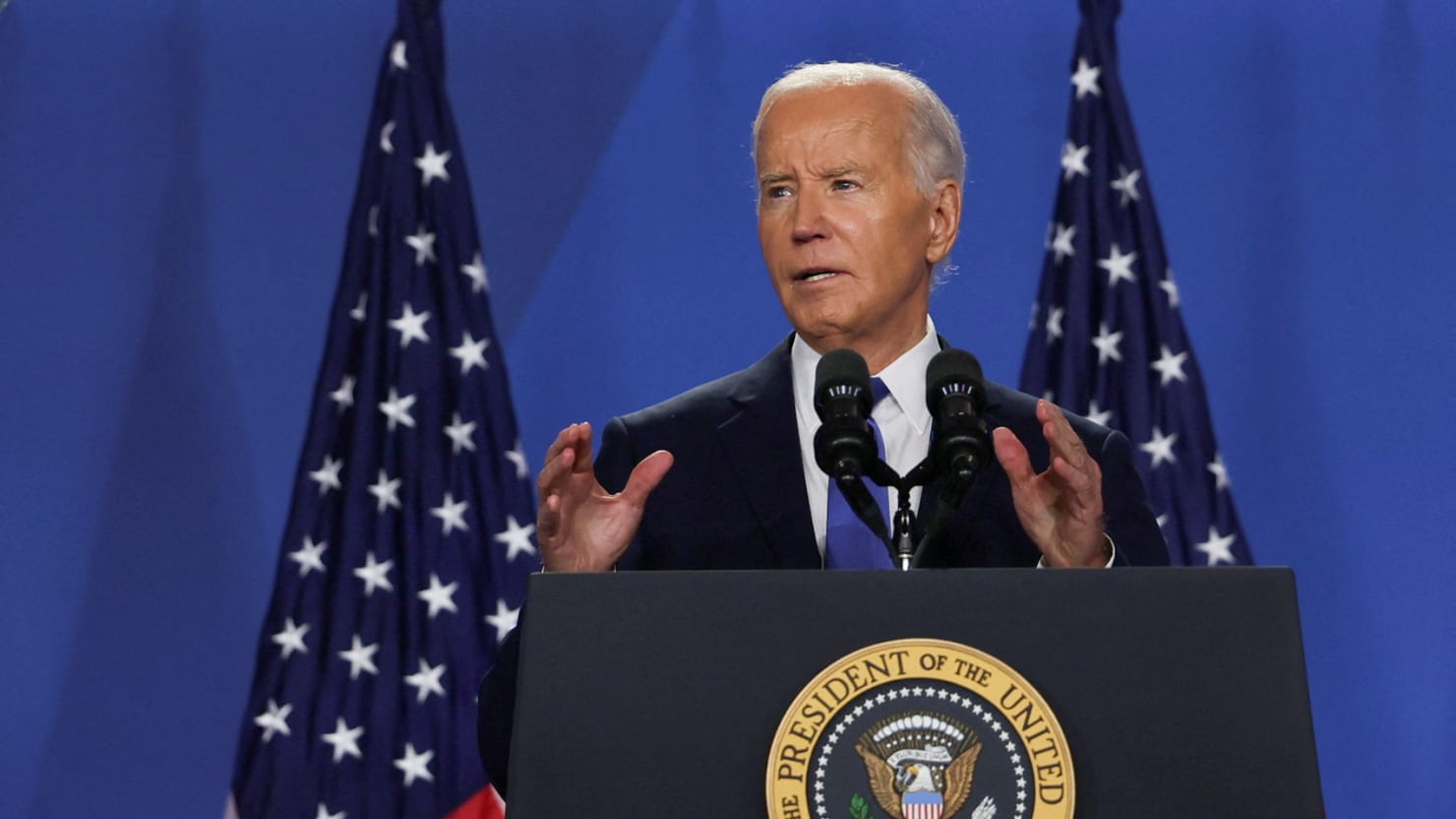 Joe Biden calls Kamala Harris Vice President Trump in Disastrous Start