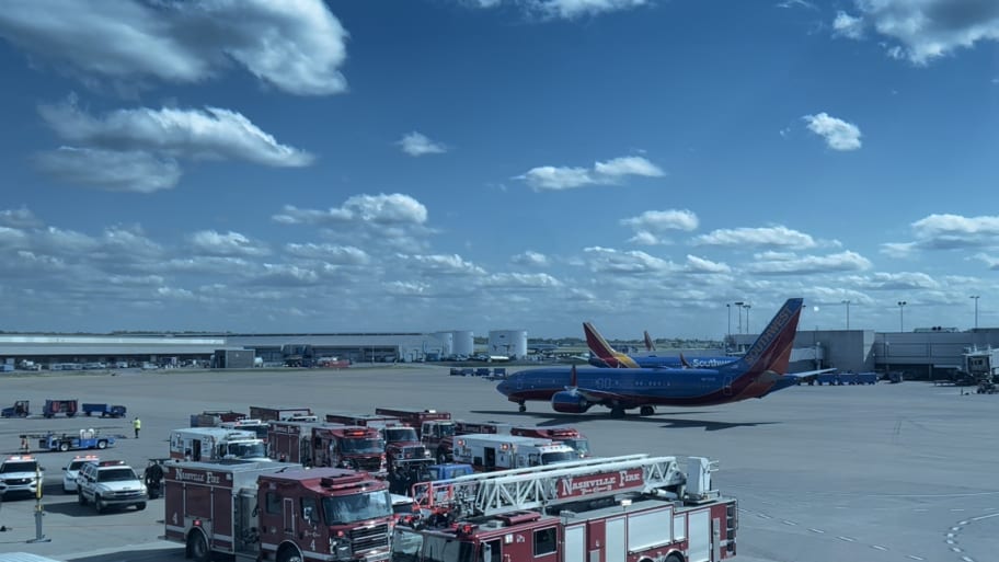 Nashville International Airport Sunday, April 16, 2023.