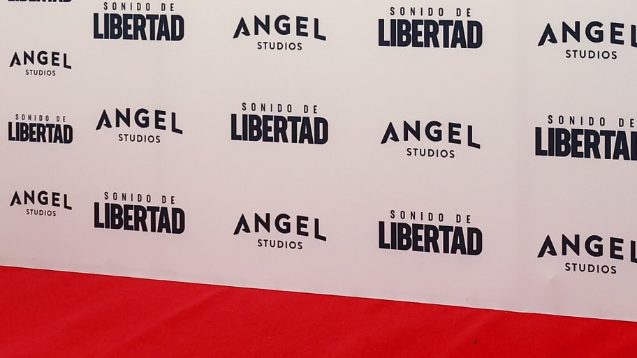 A red carpet for the premiere of “Sound of Freedom” in Mexico City.