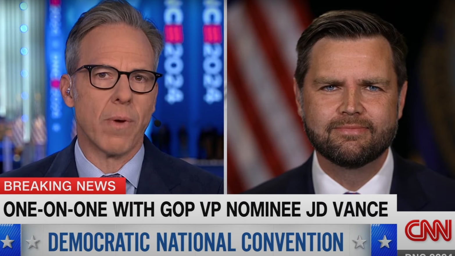 JD Vance endured a miserable media blitz after Tim Walz’s speech at the Democratic National Convention.