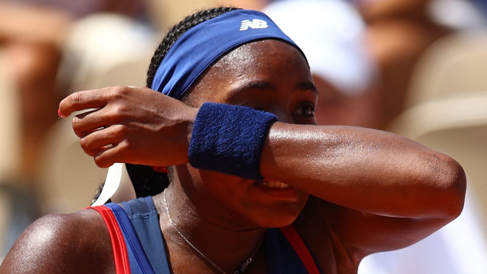 Tearful Coco Gauff Complains of Being'Cheated' as She Crashes Out of Olympic Singles