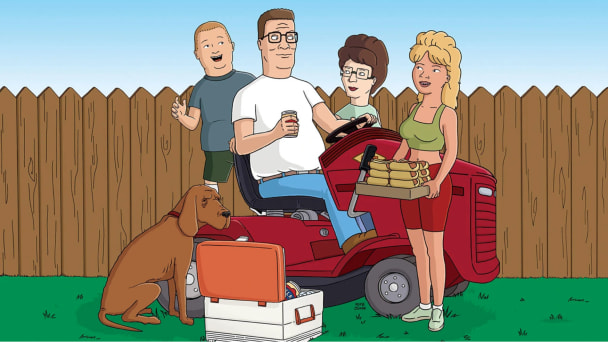 Cast of animated series “King of the Hill.”
