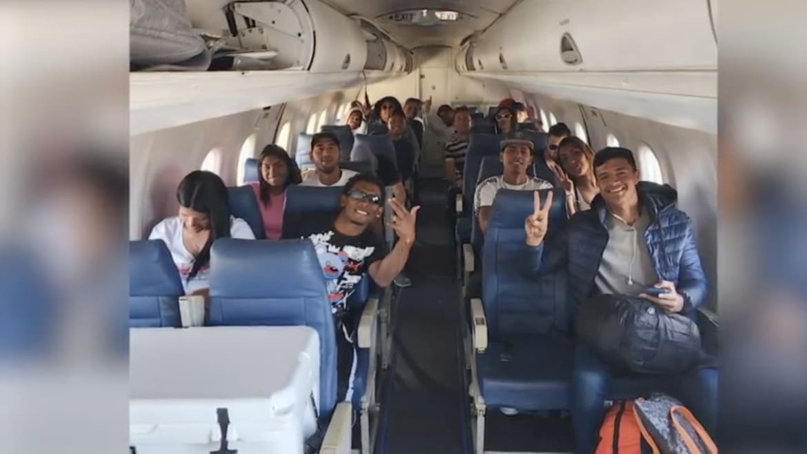 Florida Says Video Proves Latest Migrant Flights Were ‘Voluntary’