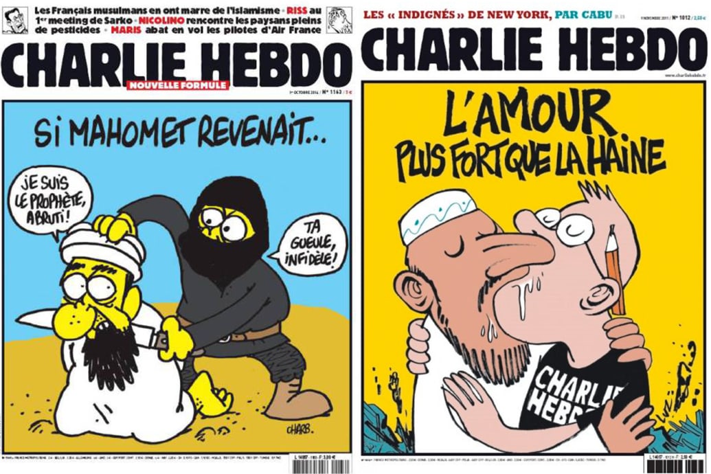 Hebdo Prints 3 Million Muhammad  Cartoons 