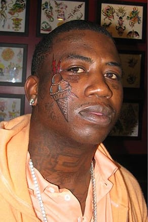 face tattoos famous