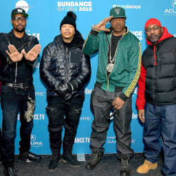 Rappers Masta Killa, Raekwon The Chef, Inspectah Deck and Method Man  News Photo - Getty Images